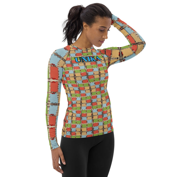 Women's Rash Guard in Eye Colors