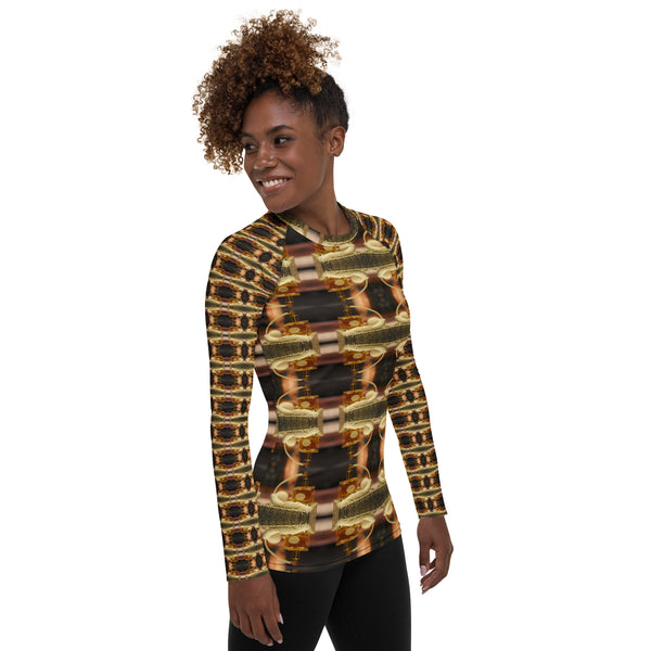 Women's Rash Guard in Eye Colors