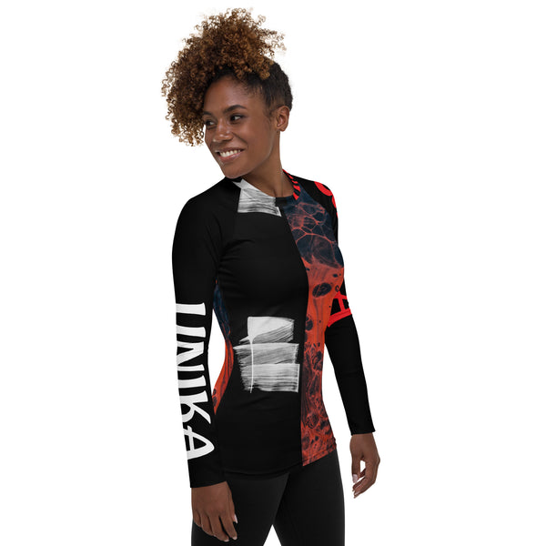 Women's Rash Guard in Eye Colors