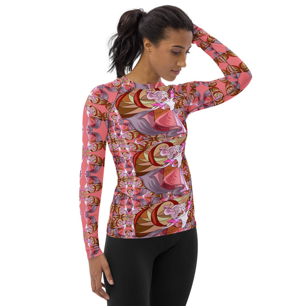 Women's Rash Guard in Eye Colors
