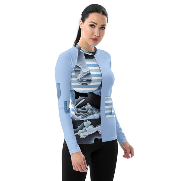 Women's Rash Guard in Eye Colors
