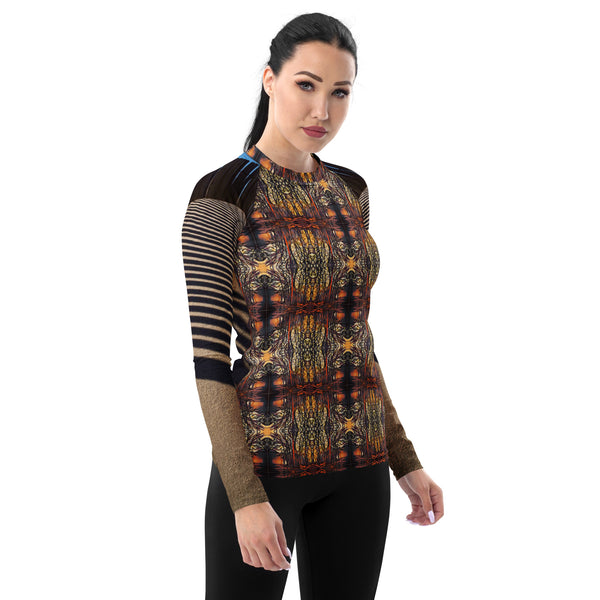 Women's Rash Guard in Eye Colors