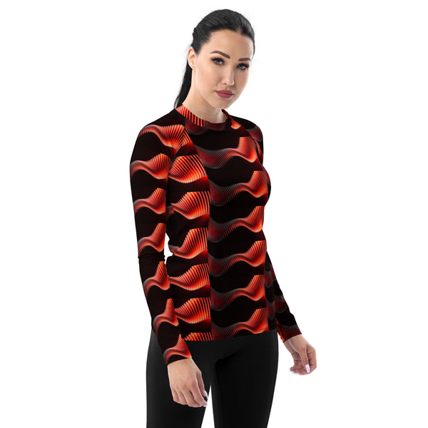 Women's Rash Guard in Eye Colors