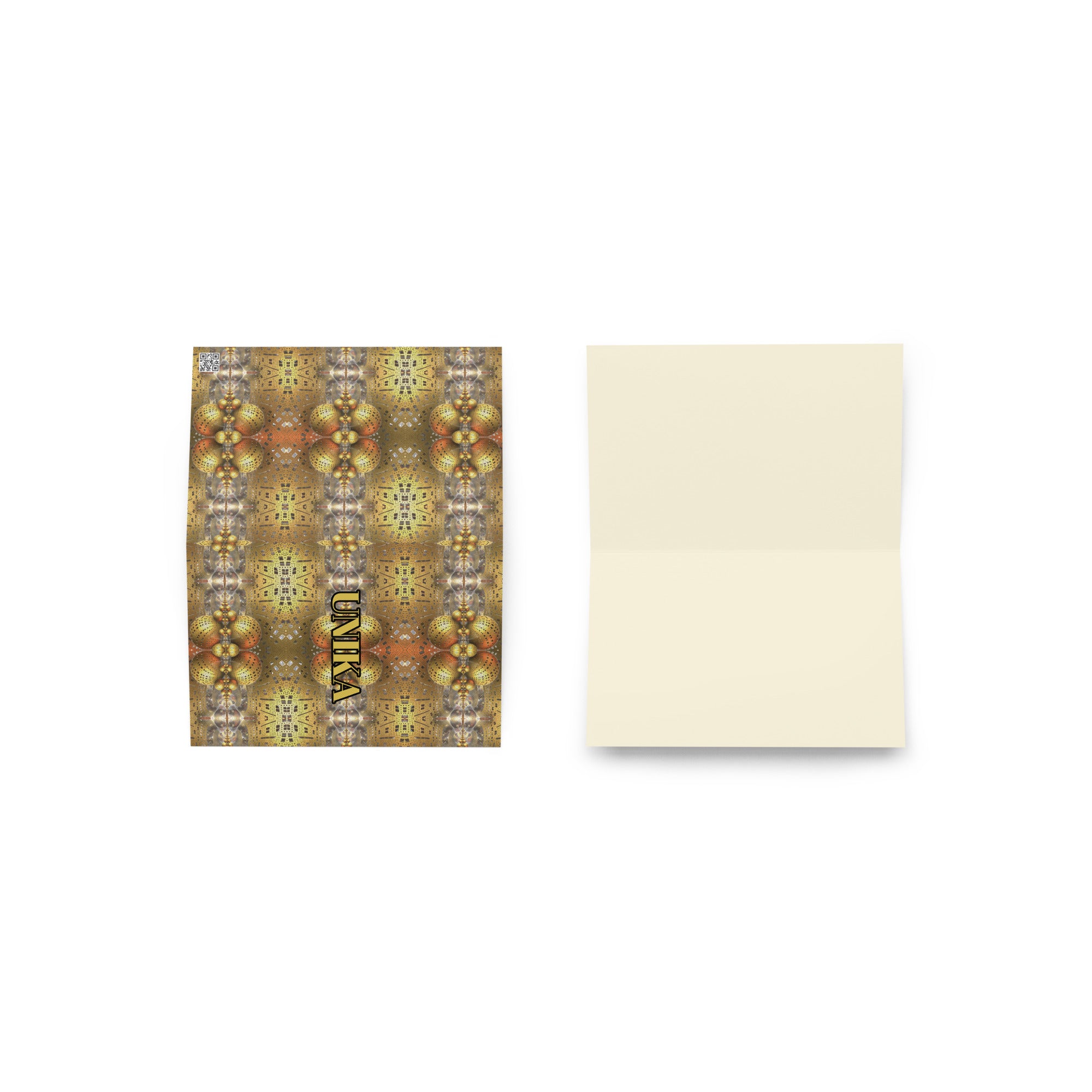 Greeting card in eye colors