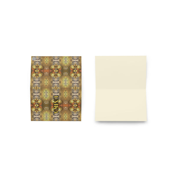 Greeting card in eye colors