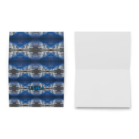 Greeting card in eye colors