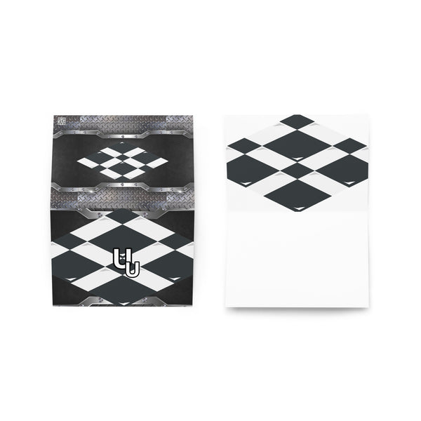 Greeting card in eye colors