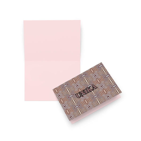 Greeting card in eye colors