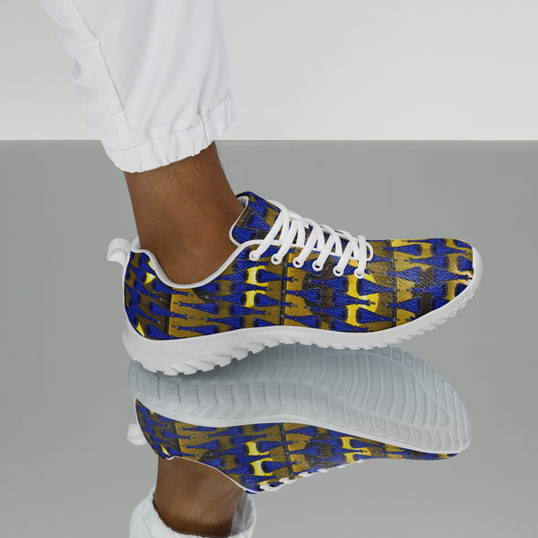 Men’s athletic shoes in eye colors