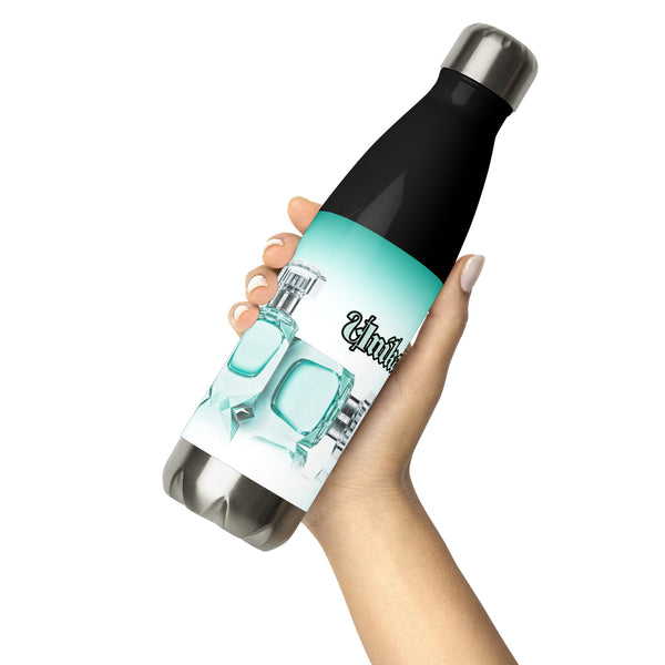 Stainless steel water bottle in eye colors