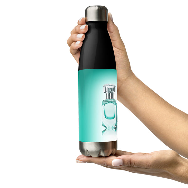 Stainless steel water bottle in eye colors