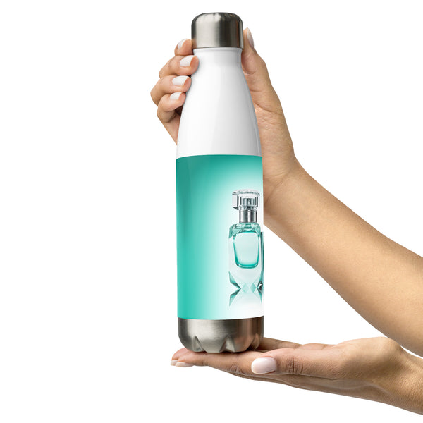 Stainless steel water bottle in eye colors