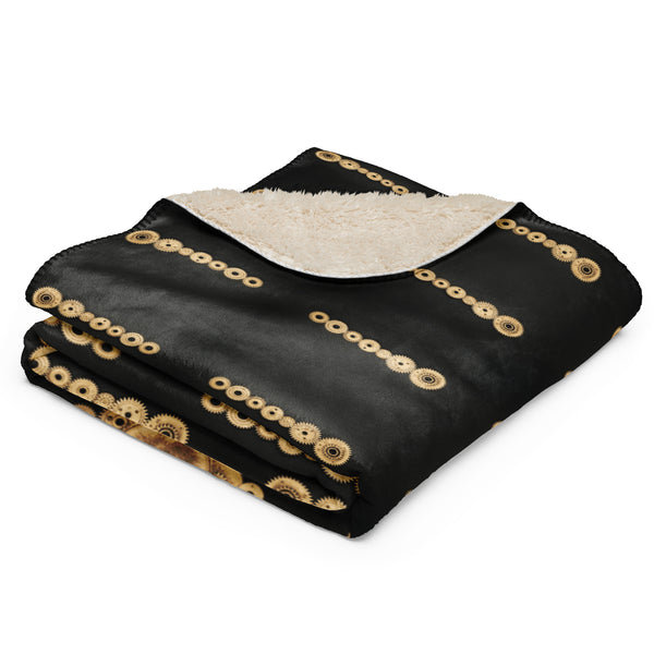 Sherpa blanket in eye colors