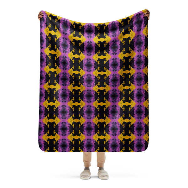 Sherpa blanket in eye colors