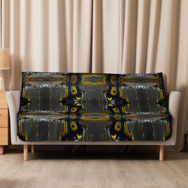 Sherpa blanket in eye colors