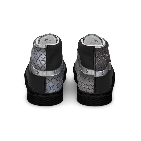 Women’s high top canvas shoes in eye colors