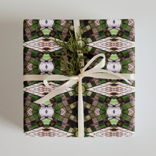 Wrapping paper sheets in eye colors