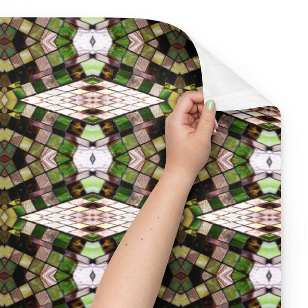 Wrapping paper sheets in eye colors