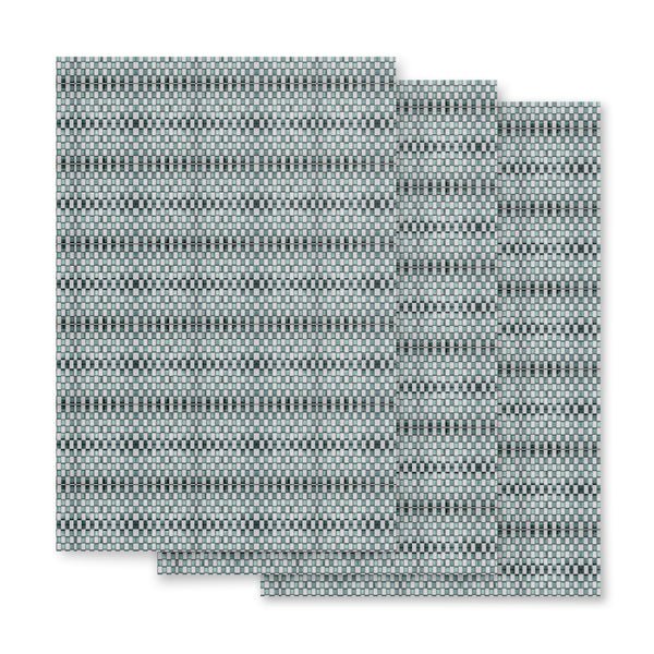 Wrapping paper sheets in eye colors
