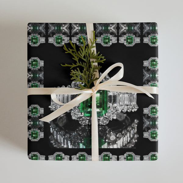 Wrapping paper sheets in eye colors