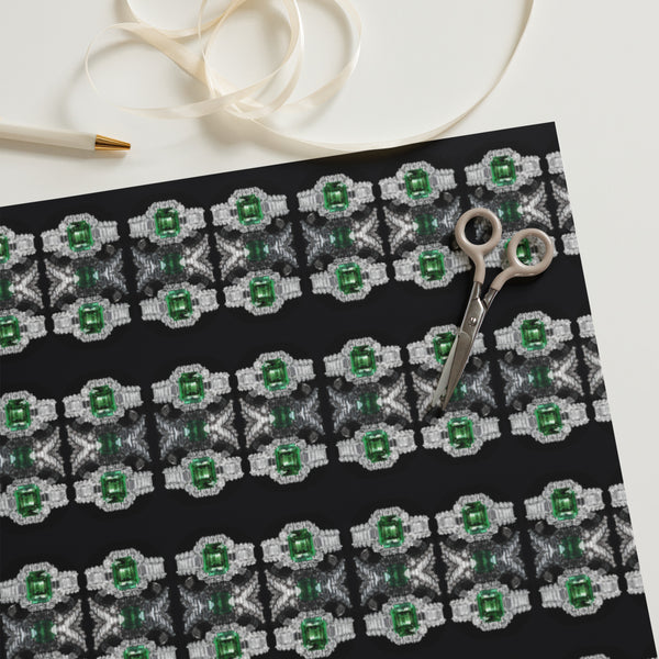 Wrapping paper sheets in eye colors