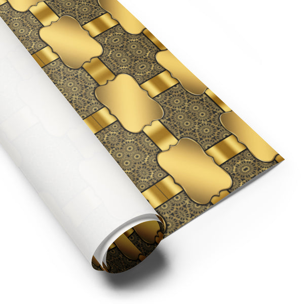 Wrapping paper sheets in eye colors