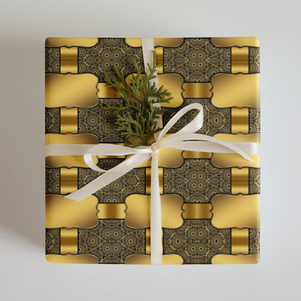 Wrapping paper sheets in eye colors