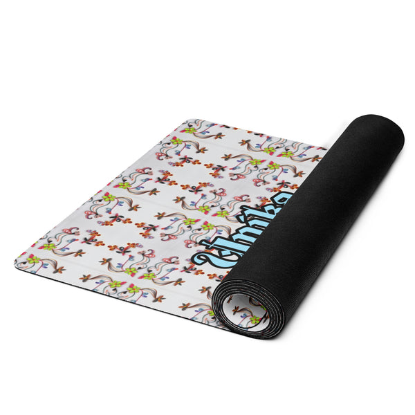 Yoga mat in eye colors