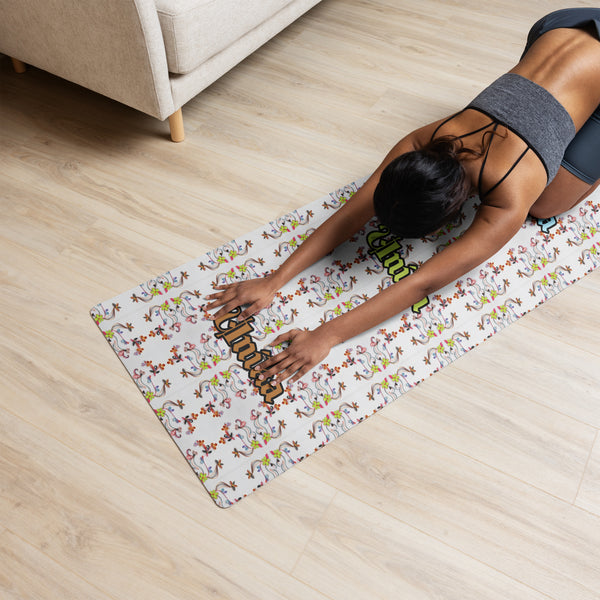 Yoga mat in eye colors