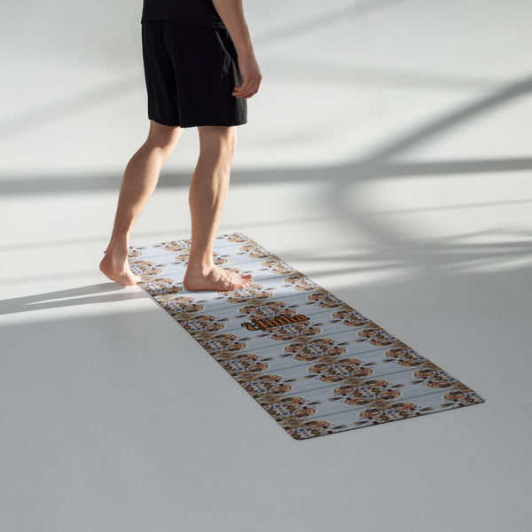 Yoga mat in eye colors
