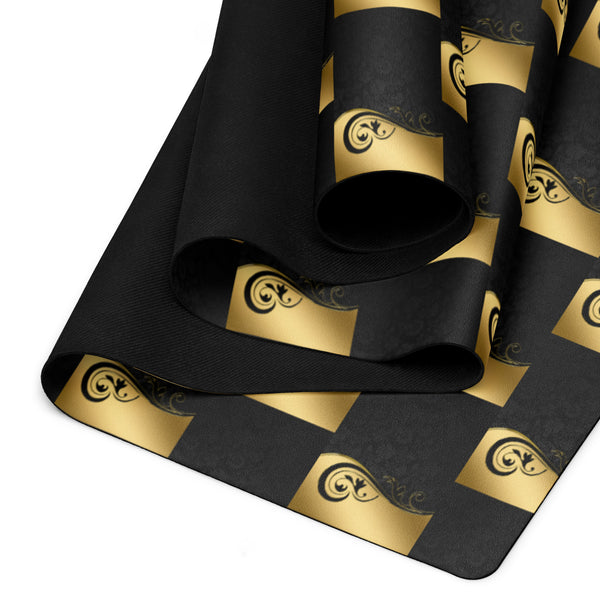 Yoga mat in eye colors