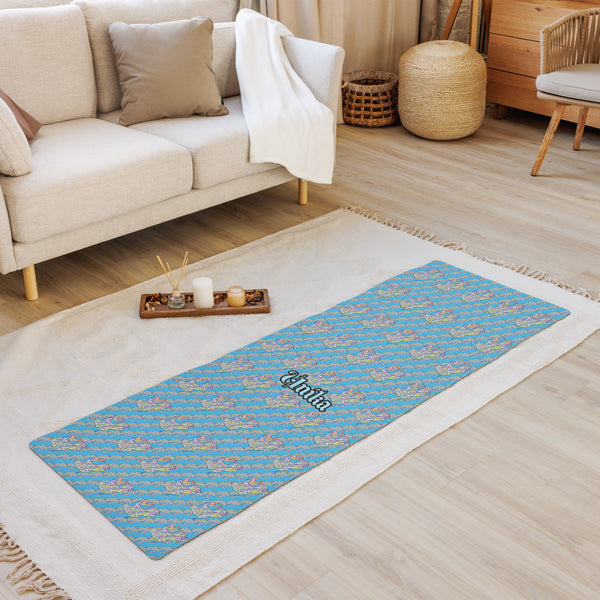 Yoga mat in eye colors