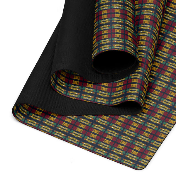 Yoga mat in eye colors