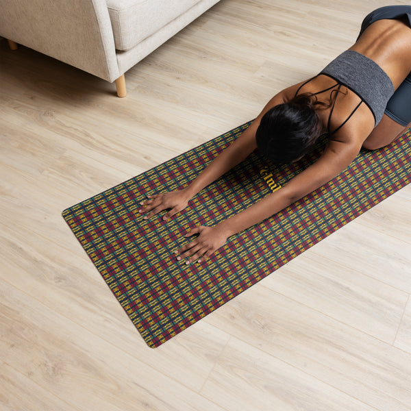 Yoga mat in eye colors