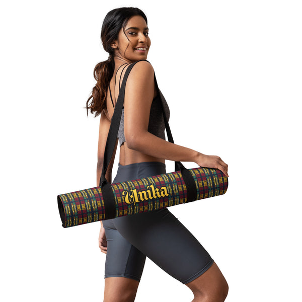 Yoga mat in eye colors