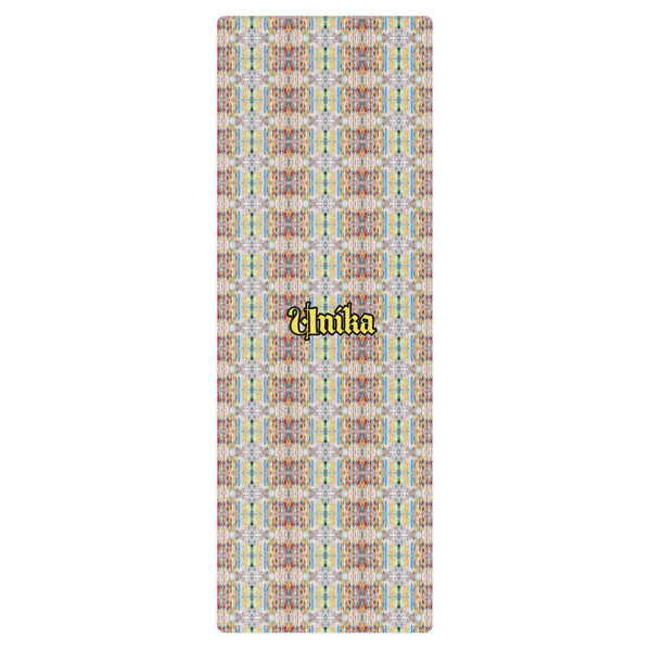 Yoga mat in eye colors