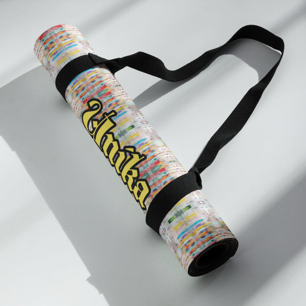 Yoga mat in eye colors