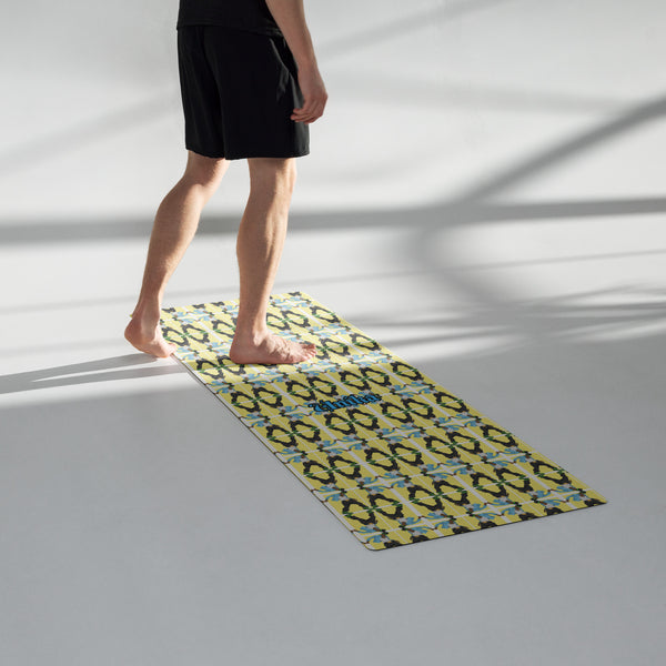 Yoga mat in eye colors