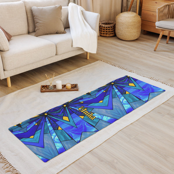 Yoga mat in eye colors