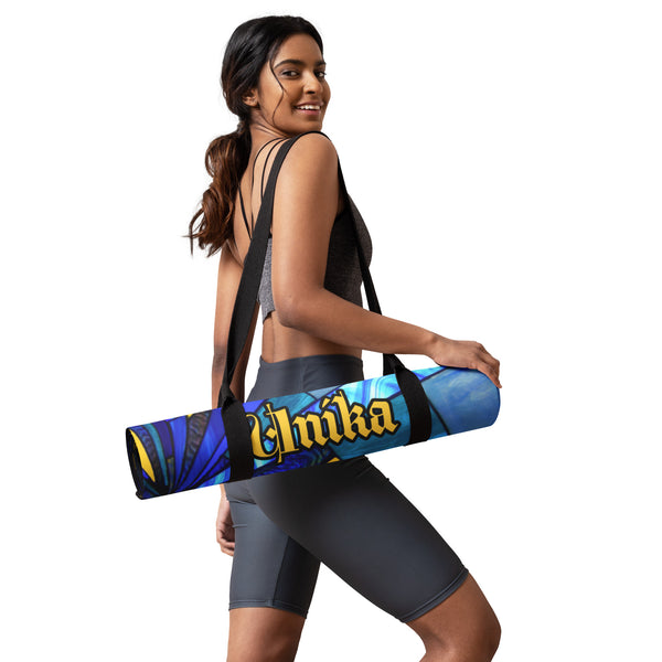 Yoga mat in eye colors