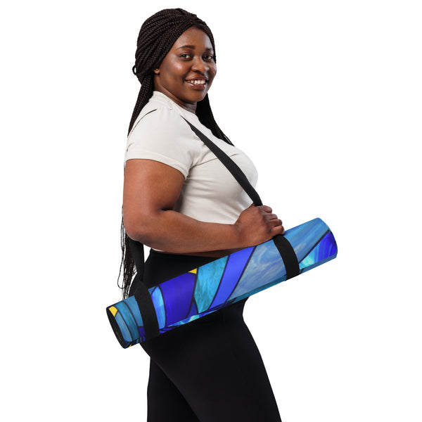 Yoga mat in eye colors