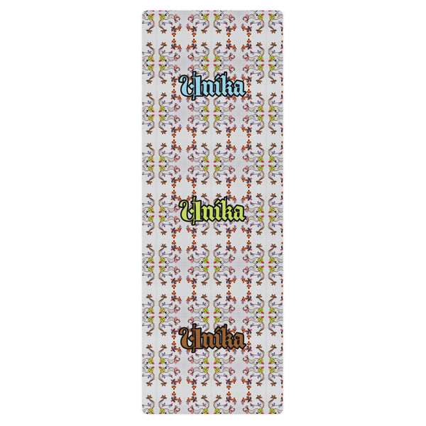 Yoga mat in eye colors